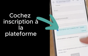 Tuto vidéo pour vous inscrire à notre site !