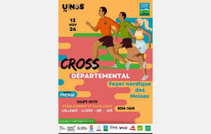 Annulation de notre participation au cross départemental