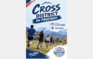 Cross district à Taninges !
