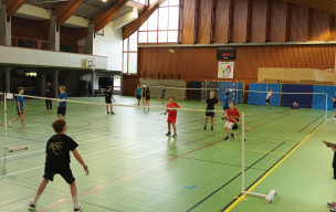 Qualifiés pour les Departementaux!!!en Badminton